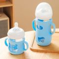Universal Baby Bottle Cover Anti Break with Handles Glass Bottle Sleeves Thermal Insulation Durable Baby Bottle Holder Baby. 