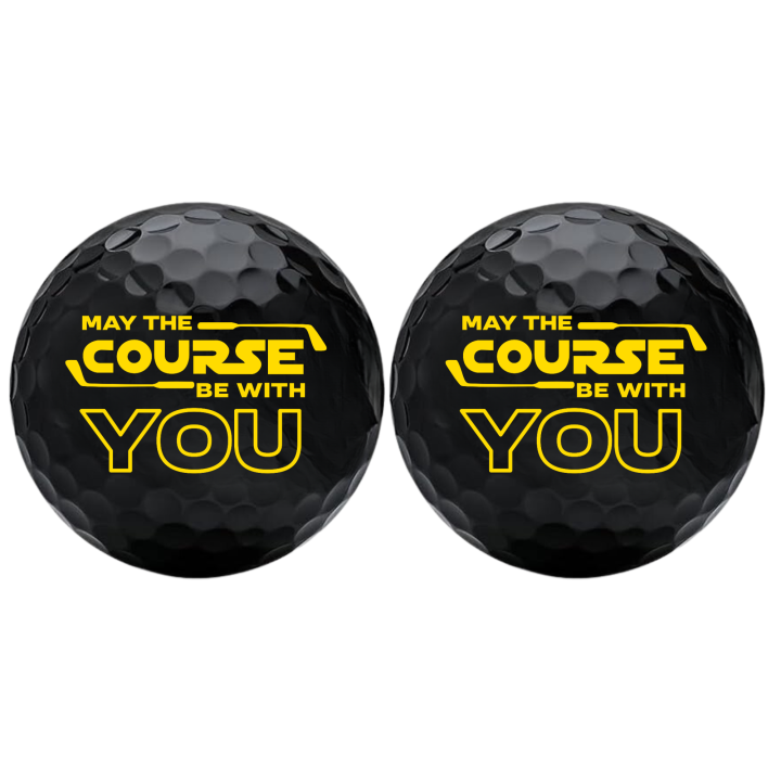 2 Count Funny Golf Balls  Set Funny Novelty GolferPresent for Men Dad Golfing Fan One Standard Size Unit