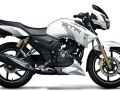 Tvs Apache 180cc ABS White Bike Full Sticker Kit. 
