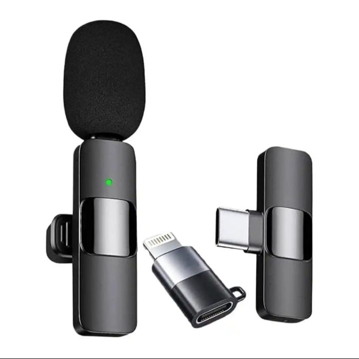k8%20Wireless%20Mic%20Plug%20and%20Play%20Type%20C%20and%20Iphone%20%20supported%20Collar%20Mic%20-%20Image%209