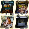 1PC 300x300x250cm Outdoor Mosquito Net Breathable Mesh No Stand Camping Insect Net Home Patio Fishing Travel Mosquito Protector. 