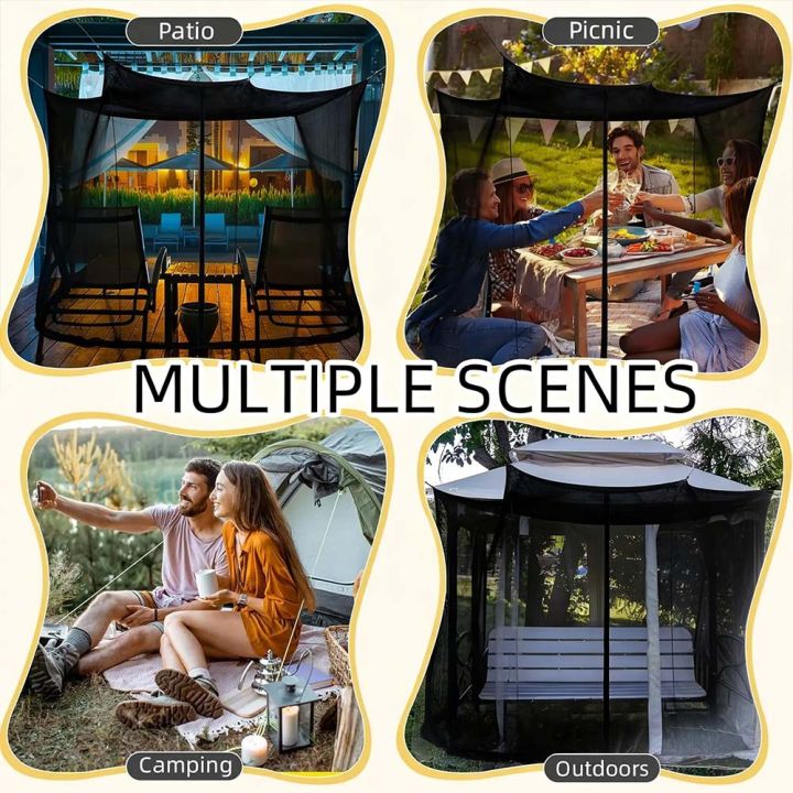 1PC%20300x300x250cm%20Outdoor%20Mosquito%20Net%20Breathable%20Mesh%20No%20Stand%20Camping%20Insect%20Net%20Home%20Patio%20Fishing%20Travel%20Mosquito%20Protector%20-%20Image%205