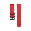 Nylon Watch Band Waterproof Ballistic Nylon One- Military Watch Straps for Men & Women Choice of Color & Width 18mm, 20mm, 22mm. 