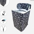Waterproof Washing Machine Cover Top Loading 5-8 Kg Flower/ Design Printing Dust Proof Style. 