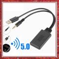 1-5pcs Bluetooth Radio Cable Adapter Car AUX Bluetooth 5.0 Music Audio Receiver Universal For BMW E90 E91 E92 E93 3.5 mm Plug. 