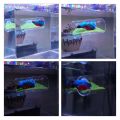 1/2Pcs Betta Fish Acrylic Tube Tunnel Hollow Design Fish Tank Decorations For Better Observation Fish Improves Betta's Health.