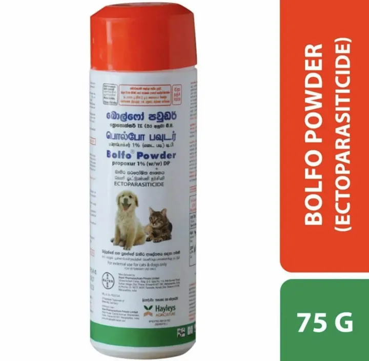 Bolfo Anti Tick and Flea Powder For Cat & Dogs 75g | Daraz.lk