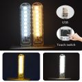 Mini Portable USB LED Book Light DC5V Ultra Bright Reading Book Lamp 3leds 8leds 24leds Lights for Power Bank PC Laptop Notebook. 