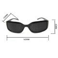 1/2/3pcs Anti Myopia Astigmatism Glasses With Perforated Vision Fatigue Pinhole Glasses For Male And Female Vision Improvement.