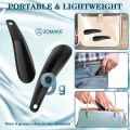 16/20CM Portable Mini Professional Shoe Horn Durable Plastic Spoon Shaped children Shoe Changing Assistant Flexible Shoe Lifter. 