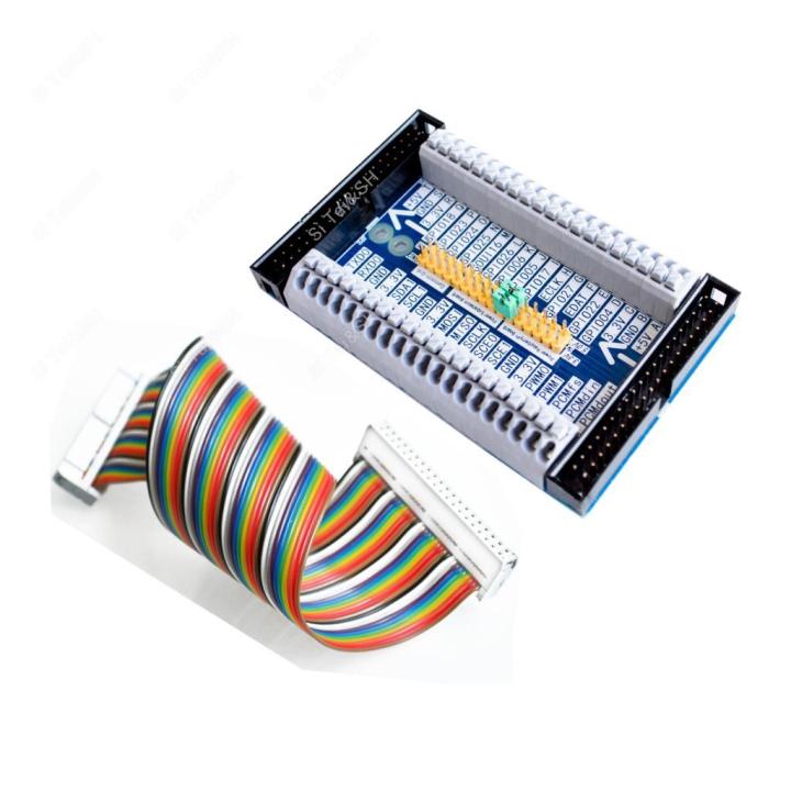 External Gpio Module For Raspberry Pi 40Pin GPIO Cable Adapter+Raspberry Pi 2/3 Model B Multifunctional ...