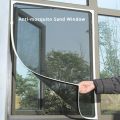 DIY Mosquito Net Self-adhesive Indoor Anti-insect Fly Screen Curtains Window Net Protections Mesh Home Textile Bed Garden. 