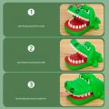 Crocodile Teeth Toys For Kids Alligator Biting Finger Dentist Games. Funny For Party And Children Game Of Luck Pranks Kids Toys. 