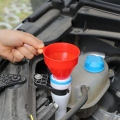 Universal Car Refueling Funnel Telescopic Filling Funnels Car Motorcycle Engine Gasoline Oil Funnels With Detachable Hose. 