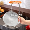 Large Microwave Splatter Cover BPA Free Microwave Oven Plate Food Cover Guard Lid with Adjustable Steam Vents Dishwasher Safe. 