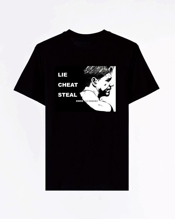 Wwe%20Superstar%20Eddie%20Guerrero%20Latino%20Heat%20Lie%20Cheat%20Steal%20Tshirt%20Men%20-%20Image%208