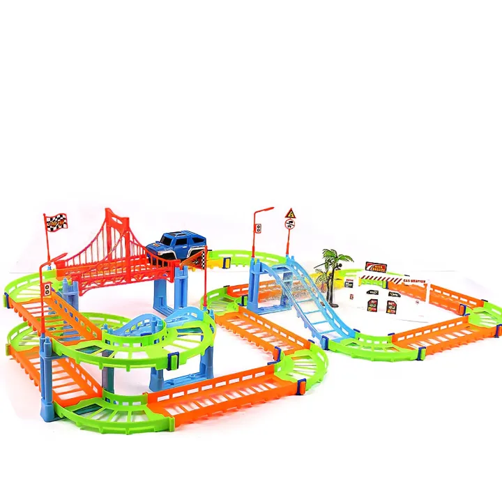 90%20PCS%20Race%20Track%20Set%20Toy%20Car%20Adventure%20Playset%20for%20Kids%20Boys%20Girls%20Toddlers,%20Preschool%20Educational%20Puzzle%20Vehicle%20Toy,%20Creative%20DIY%20Track%20Builder%20City%20Rescue%20Car%20Toys,%20Birthday%20Gift%20for%203%204%205%206%207%208%20Year%20Old%20Children%20Indoor%20Outdoor%20Fun%20-%20Image%202