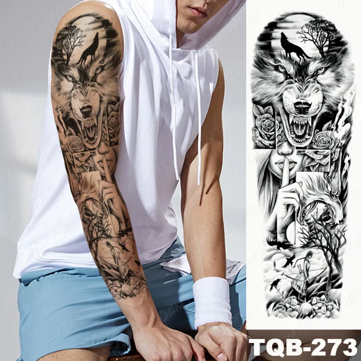 Large%20Full%20Arm%20Sleeve%20Tribal%20Totem%20Waterproof%20Temporary%20Tattoo%20Sticker%20Skull%20Totem%20Bird%20Wolf%20Tiger%20Fake%20Tatoo%20Body%20Art%20Men%20Women%20-%20Image%207
