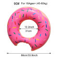 Inflatable Doughnut Swimming Ring,Beach Toys Pool Floats for Kids, Pool Swim Floaties for Adults. 
