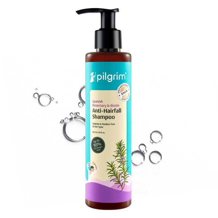 Pilgrim Spanish Biotin Rosemary Anti-Hairfall Shampoo 200 ml