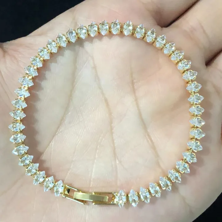Luxury%20Roman%20Crystal%20Geometric%20Chain%20Bracelets%20for%20Women%20Trendy%20Goth%20Full%20Rhinestone%20Marquise%20Charm%20Tennis%20Bracelet%20Wed%20Jewelry%20-%20Image%207