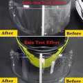 Motorcycle Helmet Clear Anti-Fog Rainproof Film Helmet Lens Durable Nano Coating Sticker Moto Safety Driving Helmet Accessories. 