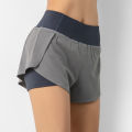 Women's Non See-Through Quick Dry Breathable Yoga Shorts with Side Pockets Summer Running Gym Workout Athletic Hot Pants.