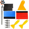 PWS Car Tools Wrap Film Sticker Wrapping Tool Vehicle Vinyl Wrap Window Tint Film Tool Kit Cutter Aid Tool Window Tinting. 