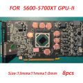 GPU RAM Copper Heat Sink For Radiator Memory Miner RTX 3060 3070 3080 3090 / 5600 5700 GPU Cooling Down 15-40 Degree Thermal Pad. 