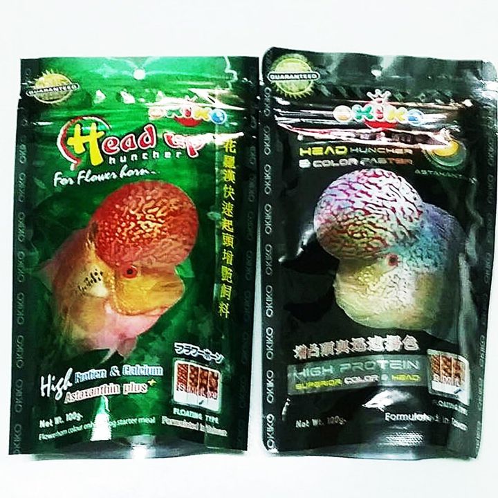 Set%20Okiko%20flowerhorn%20food%203%20formulas%20M%20Platinum,%20Head%20Up,%20Quick%20Floating%20Pellets!%20100%20g%20pack%20-%20Image%204