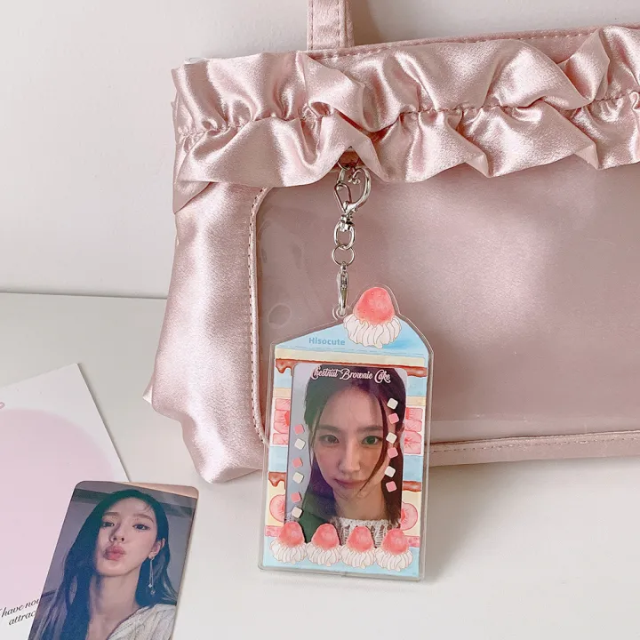 Cute%20Cartoon%20Fruit%20Clear%20Photocard%20Holder%203%20Inch%20%20Star%20Card%20Hard%20Case%20Pendant%20Display%20-%20Image%205