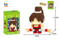 Anime THE KING OF FIGHTERS Game Action Building Blocks Kyo Kusanagi Iori Yagami Toys KOF Building Blocks  For children. 