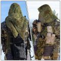 Camouflage Netting Tactical Mesh Net Camo Scarf Sports Hunting Shooting Wild Photography Airsoft Sniper Mesh Hiking Scarves AK47. 