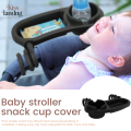 2-in-1 Stroller Snack Tray with Cup Holder | Universal Clip-On Stroller Accessory for Snacks, Drinks & Toys.