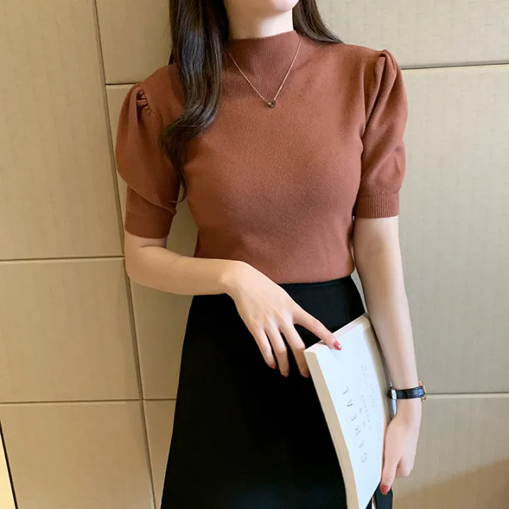 Blusas%20Mujer%20De%20Moda%202023%20Verano%20Short%20Sleeve%20White%20Knitted%20Sweater%20Women%20Pullovers%20Women%20Tops%20Knit%20Women%20Sweater%20Sweaters%20G03%20-%20Image%205
