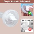 6Pcs Duckbill Valve Pump Parts Compatible with Spectra S1 S2 9 Plus Synergy Gold, Replacement Breast Pump Parts for Spectra.