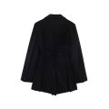 NLZGMSJ 2026 Spring Fashion Vintage Asymmetry Stylish Long Women Blazer Office Lady Fashion Jacket Female Blazer. 