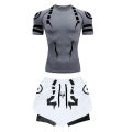Anime Jujutsu Kaisen Compression Set Fitness Suit for Men Quick Dry 3D Compression Shirt+Gym Shorts Running Workout Sportswear. 