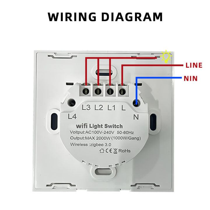 WIFI%20Smart%20Touch%20Light%20Wall%20Switch%20Interruptor%20Glass%20Panel%201/2/3/4Gang%2086*8.6mm%20Work%20Tuya%20APP%20Whole%20house%20intelligent%20control%20lightify%20-%20Image%205