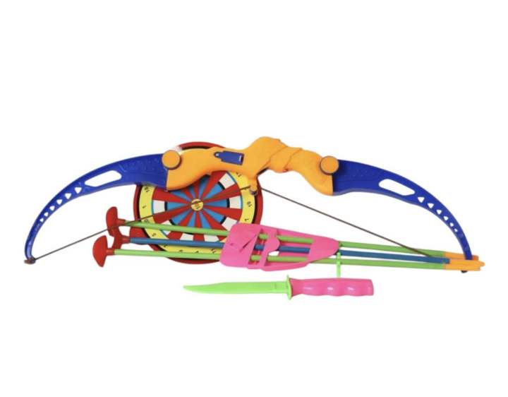 Kids%20Archery%20Bow%20and%20Arrow%20Toy%20Set%20With%203pcs%20Arrows%20&%20Target%20Light%20-%20Image%203