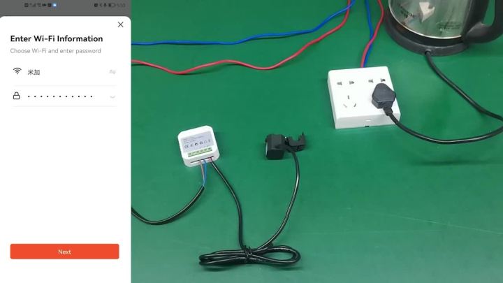 Smart Life WiFi Energy Meter 80A with Current Transformer Clamp KWh Power Monitor Electricity Statistics110V 230V 50/60Hz