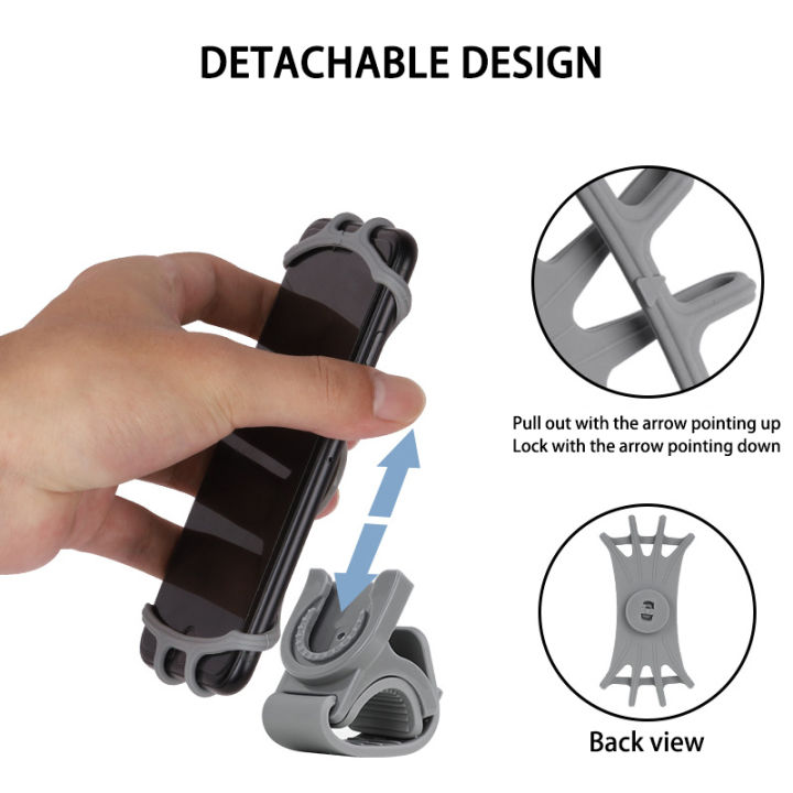 360%C2%B0%20Removable%20Phone%20Holder%20Universal%20Phone%20Mount%20for%20Bicycle%20Motorcycle%20Scooter%20Stroller%20Phone%20Mount%20for%204"%20to%207"%20Smartphon%20-%20Image%205