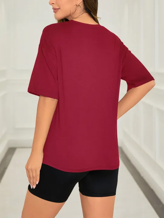 Women's%20Summer%20Set%20Number%2023%20Print%20Casual%20Shorts%20Set%20Sports%20Women's%20Shirt%20Shorts%202%20Piece%20Street%20Wear%20Set%20Womens%20Summer%20Clothes%20-%20Image%202