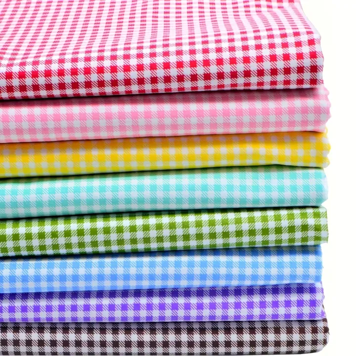 8pcs%20Fat%20Quarters%20plaid/polka%20dot%20patchwork%20fabric%20bundles,%20used%20for%20sewing%20processes%20and%20hand%20DIY%20projects%20as%20quilted%20fabrics%20-%20Image%203