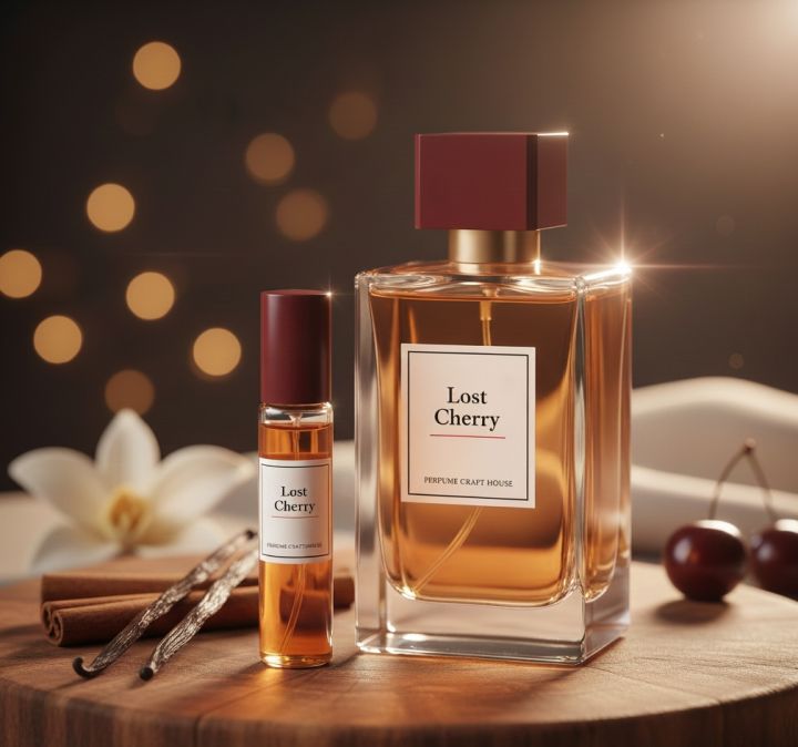 Lost Cherry Attar and Perfume (Tomford Inspired) | Perfume (30/50) ml and Attar (3.5/6) ml | 12 Hour Lasting | 100% Halal
