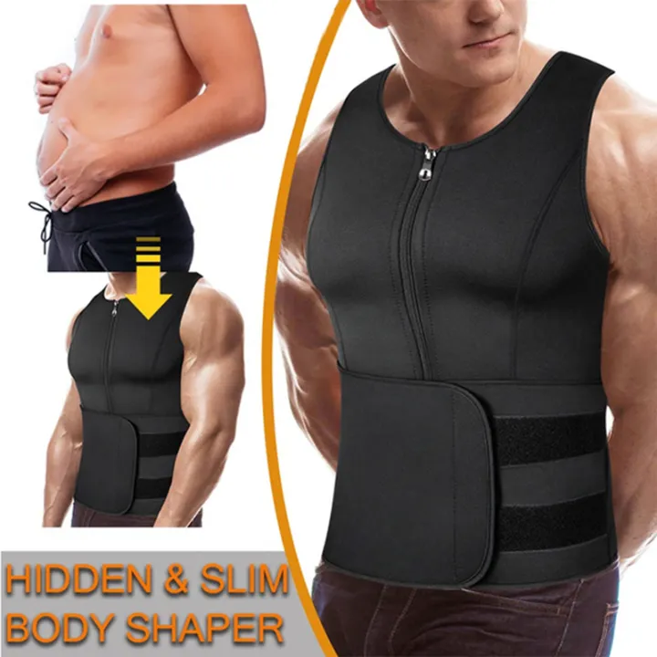 Men%20Neoprene%20Sauna%20Zipper%20Waist%20Trainer%20Corset%20Vest%20Belly%20Trimmer%20Compression%20Body%20Shaper%20Shirts%20Slimming%20Belt%20Faja%20Shapewear%20-%20Image%203
