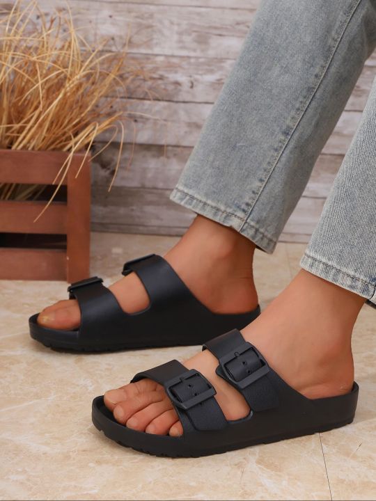 Men's%20Teen%20Mules%20New%20Summer%20Retro%20Casual%20Slip-On%20Slippers%20Eva%20One-Piece%20Molded%20Double-Strap%20Half-Slip%20Flat%20Slippers%20with%20Adjustable%20Buckle%20-%20Image%206