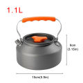Camping Water Kettle Lightweight Aluminium Alloy Teapot for Outdoor Tourism Cookware Travel Hiking Picnic Tableware.