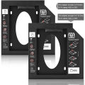 Hot Sale Hard Drive 1TB 2nd HDD Caddy SATA To SATA 2.5" SSD HDD Case For Laptop ODD DVD/CD-ROM Optibay. 