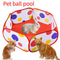 Children's 1m ocean ball pool pet folding tent (without ball). 